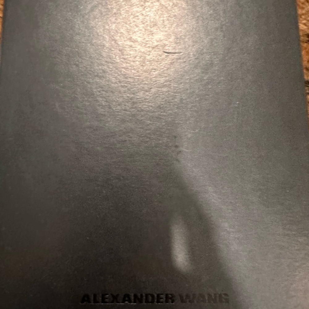 Alexander Wang black leather heels.  Great condition. - Picture 12 of 13